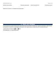 Formulario DDD-2089A-S Plan De Servicios Centrado En La Persona De La Ddd - Arizona (Spanish), Page 3