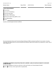 Form DDD-2089A Ddd Person Centered Service Plan - Arizona, Page 17
