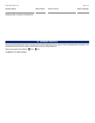 Form DDD-2089A Ddd Person Centered Service Plan - Arizona, Page 3