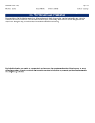 Form DDD-2089A Ddd Person Centered Service Plan - Arizona, Page 6