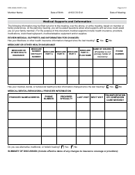 Form DDD-2089A Ddd Person Centered Service Plan - Arizona, Page 8