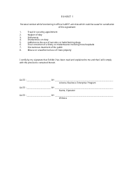 Sample Operators Agreement - Business Enterprise Program (Bep) - Arizona, Page 3