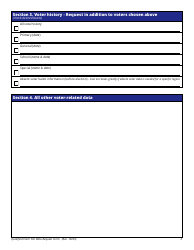 Qualified Voter File Data Request Form - Michigan, Page 3