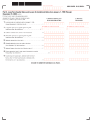 Schedule D-IS Long-Term Capital Gains and Losses Excluding Collectibles - Massachusetts, Page 4