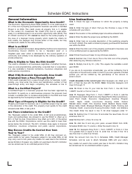 Schedule EOAC Economic Opportunity Area Credit - Massachusetts, Page 2