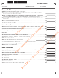 Form 63-20P Premium Excise Return for Life Insurance Companies - Massachusetts, Page 3