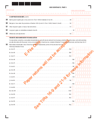 Schedule S S Corporation Distributive Income - Massachusetts, Page 4