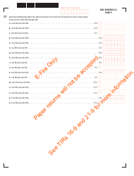 Schedule S S Corporation Distributive Income - Massachusetts, Page 7