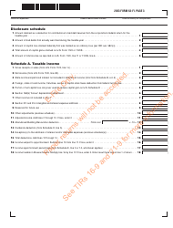 Form 63-FI Financial Institution Excise Return - Massachusetts, Page 4