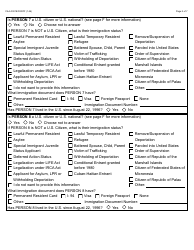 Form FAA-0001B Application for Benefits Addendum - Arizona, Page 2