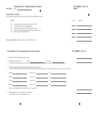 Form TC-20MC Utah Tax Return for Miscellaneous Corporations - Utah, Page 5