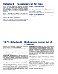 Instructions for Form TC-20S Utah S Corporation Return - Utah, Page 11