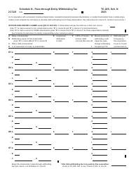 Form TC-20S Utah S Corporation Return - Utah, Page 12