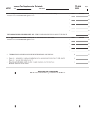 Form TC-40 Utah Individual Income Tax Return - Utah, Page 5