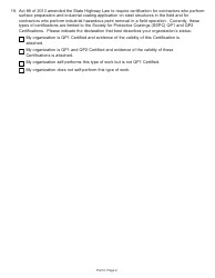Form CS-4300RP Prime Contractor Renewal Application - Pennsylvania, Page 17