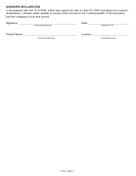 Form CS-4300RP Prime Contractor Renewal Application - Pennsylvania, Page 18