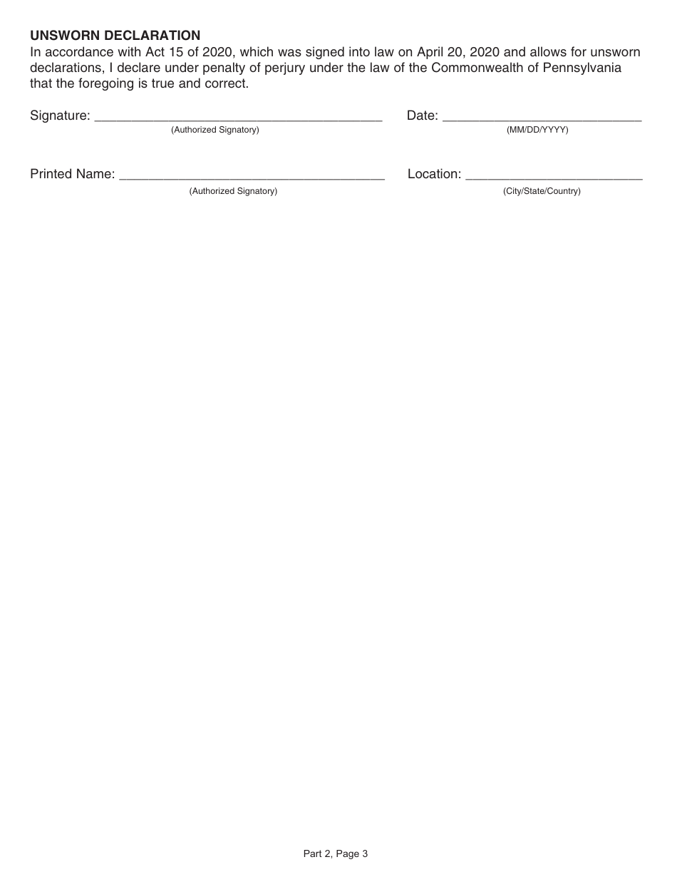 Form CS-4300RP Prime Contractor Renewal Application - Pennsylvania, Page 18