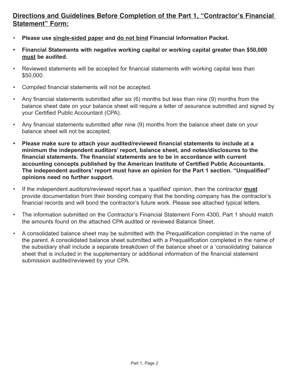 Form CS-4300RP Prime Contractor Renewal Application - Pennsylvania, Page 2