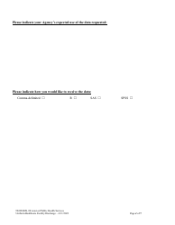 Uniform Healthcare Facility Discharge Data Set (Uhfdds) Application - Public Use Dataset - New Hampshire, Page 4