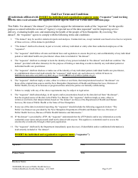 Uniform Healthcare Facility Discharge Data Set (Uhfdds) Application - Public Use Dataset - New Hampshire, Page 5