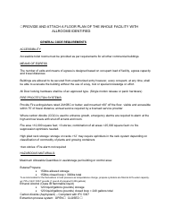 Cannabis Facilities Code Requirement Overview/Checklist - Montana, Page 2