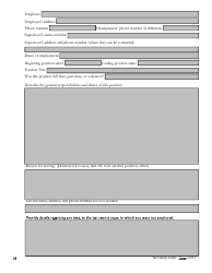 Pre-employment Background Information Form - Kansas, Page 18