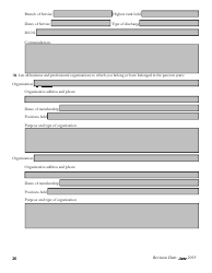 Pre-employment Background Information Form - Kansas, Page 20