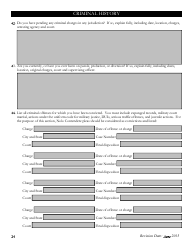 Pre-employment Background Information Form - Kansas, Page 24