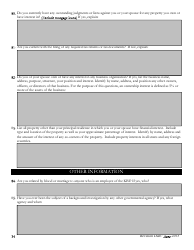 Pre-employment Background Information Form - Kansas, Page 34