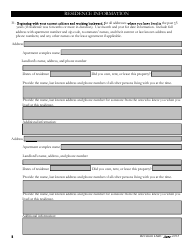 Pre-employment Background Information Form - Kansas, Page 8