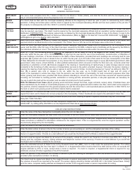Form PA-7 Notice of Intent to Cut Wood or Timber - New Hampshire, Page 2