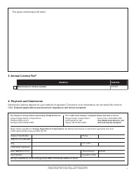 Pesticide Dealer (Pd) License Application - Oregon, Page 3