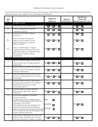 Checklist for Attendant Variance Request - Tennessee, Page 6