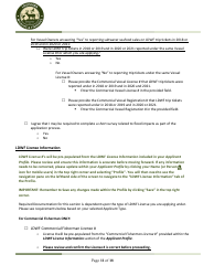 Ldwf Application Checklist - Louisiana, Page 11