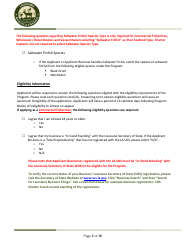 Ldwf Application Checklist - Louisiana, Page 3