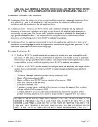 Employment Agency Renewal Self-certification - New York City, Page 5