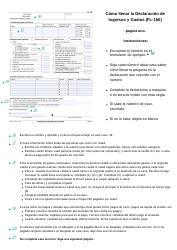 Instrucciones para Formulario FL-150 Declaracion De Ingresos Y Gastos - County of Ventura, California (Spanish), Page 5