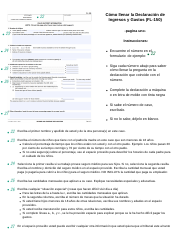 Instrucciones para Formulario FL-150 Declaracion De Ingresos Y Gastos - County of Ventura, California (Spanish), Page 6