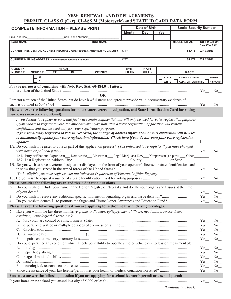 Form DMV06-104 Download Printable PDF or Fill Online New, Renewal and ...