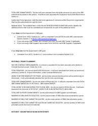 Instructions for Form 2653 Contractor Good Faith Efforts - Michigan, Page 2