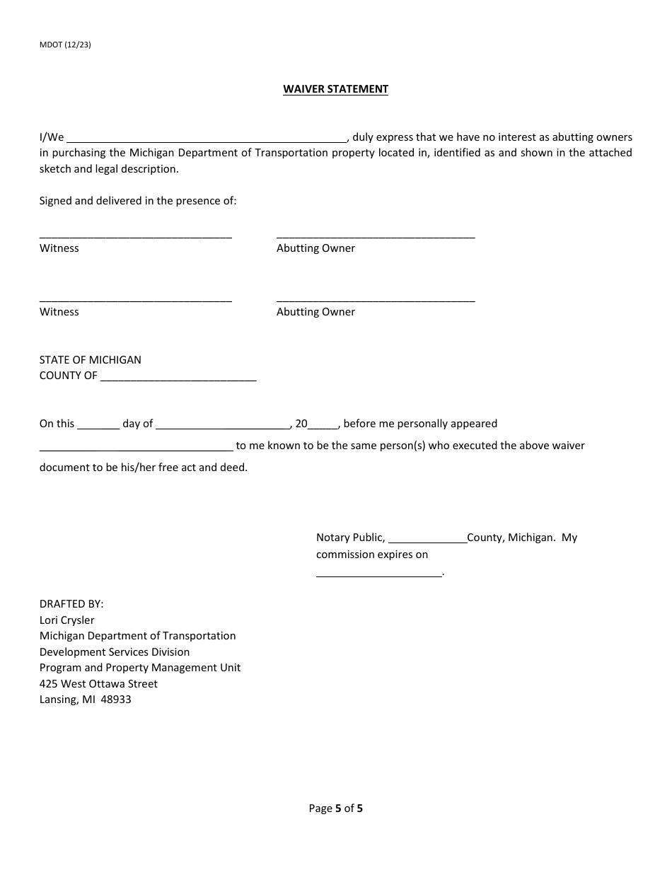Property Request - Michigan, Page 5