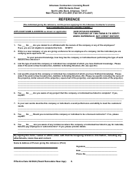 Residential Remodeler New Application - Arkansas, Page 6