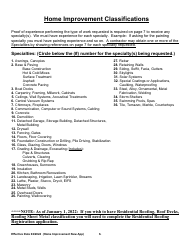 Home Improvement Specialty New Application - Arkansas, Page 6