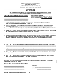 Commercial New Application - Arkansas, Page 8
