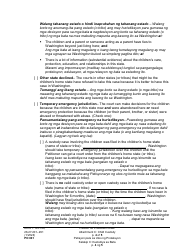 Form PO001 Petition for Protection Order - Washington (English/Tagalog), Page 37
