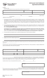 Document preview: Form SI-42 (BWC-7242) Self-insured Joint Settlement Agreement and Release - Ohio