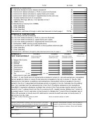 Form AL-1040 Individual Income Tax Return - City of Albion, Michigan, Page 2