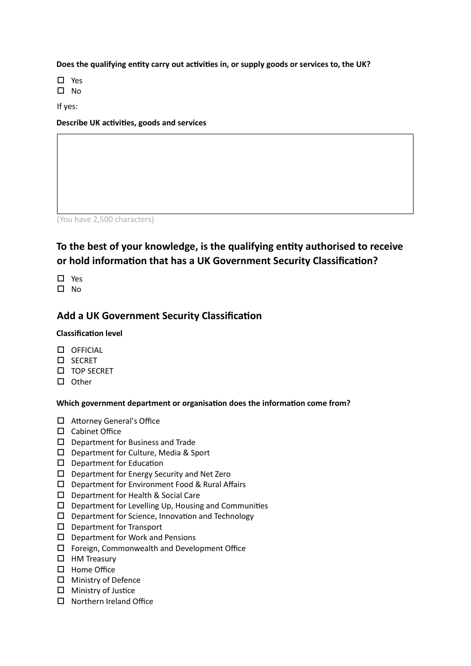 Mandatory Notification Form - United Kingdom, Page 12