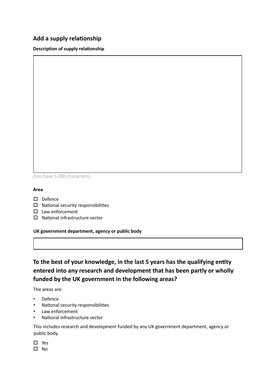 Mandatory Notification Form - United Kingdom, Page 15