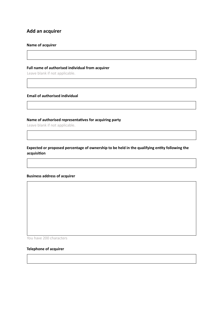 Mandatory Notification Form - United Kingdom, Page 4